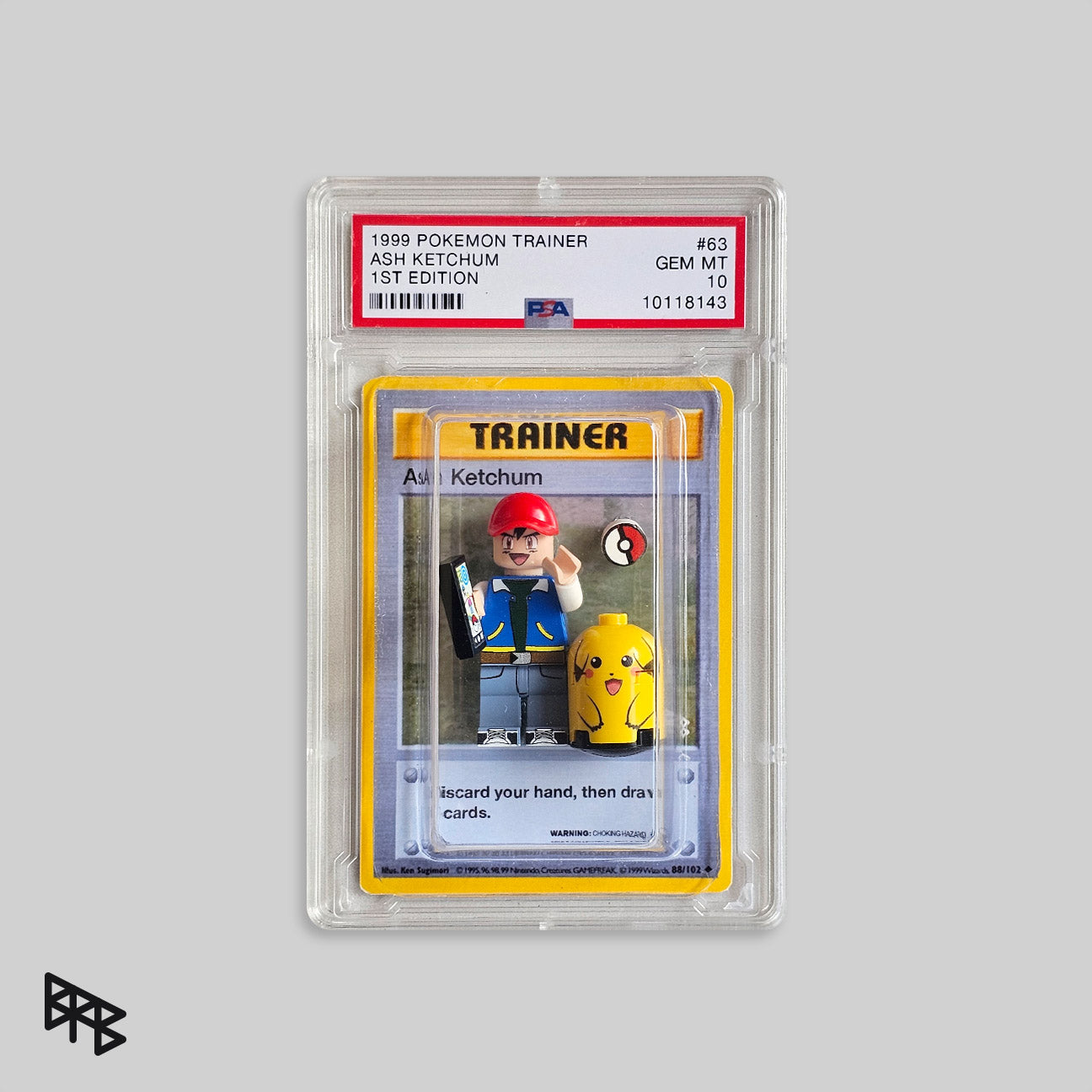 Ash and Pikachu Minifig Set